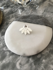 PARLAK ÇİÇEK KÜPE