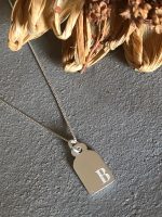 OVAL HARF MADALYON KOLYE - Görsel 2