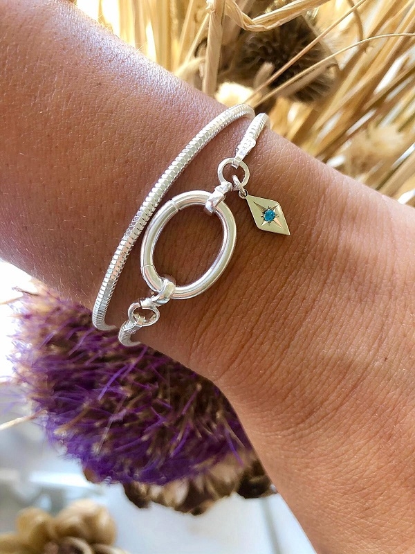 GİZLİ KAPAMALI BAKLAVA BİLEKLİK - Görsel 2