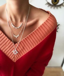 YILDIZ YAĞMURU KOLYE - Görsel 2