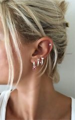 HALKALI MİNİ KALP KÜPE - Görsel 2