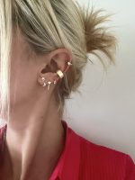 TEK SIRA KRİSTAL PIERCING - Görsel 2