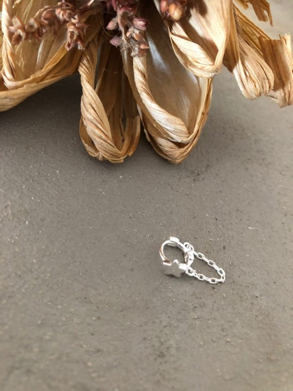 ZİNCİRLİ YILDIZ PIERCING - Görsel 3