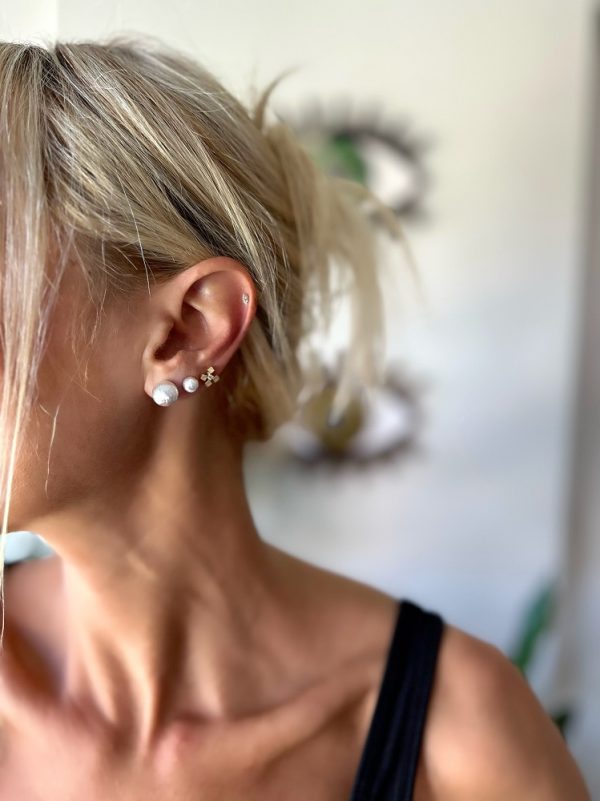 BÜYÜK MAT TOP KÜPE - Görsel 2