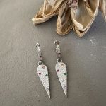 DAMLA GÖKKUŞAĞI TAŞLI KÜPE