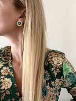 MAVİ DÖVME KÜPE - Görsel 2