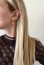 KRİSTAL KUZEY YILDIZ KÜPE - Görsel 2