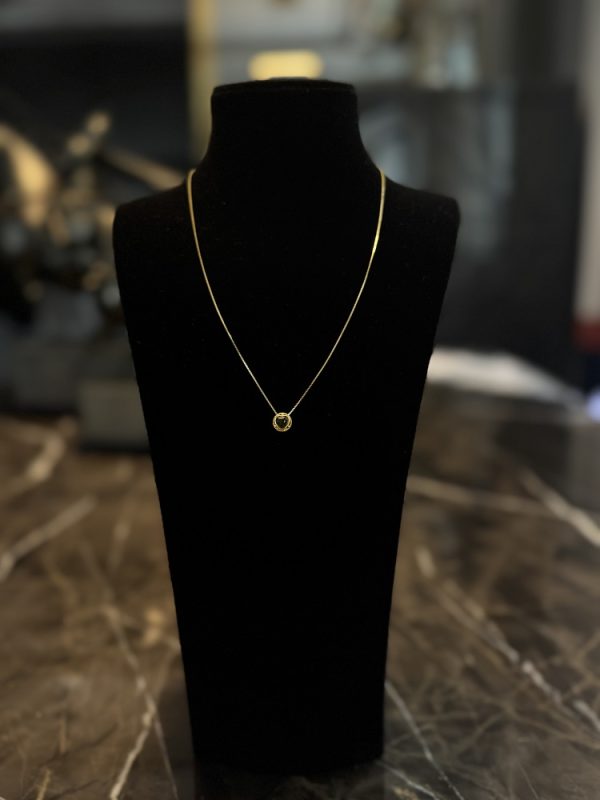 TURMALİN TAŞLI AŞK KOLYE - Görsel 2