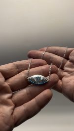 FİRUZE TAŞLI ETNİK NAZAR KOLYE - Görsel 3