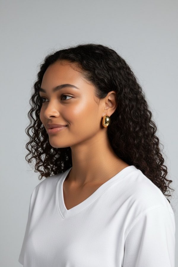 BOMBE HİLAL KÜPE - Görsel 3