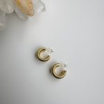 ÇİFT BURGU HALKA KÜPE