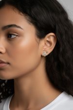 MİNİ KELEBEK KÜPE - Görsel 3